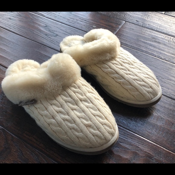 Eddie Bauer Shoes - Eddie Bauer Shelton Scuff Fur Slippers Shoes